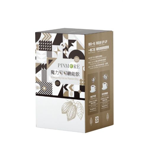品茉兒魔力可可機能飲為全素營養飲品，每包僅60大卡，含8克豌豆蛋白、B群、膳食纖維與多種植萃營養素。可可香氣自然，口感滑順，適合當作早餐、點心、運動後補充或輕盈代餐。無乳製品、無防腐劑，配方單純，適合乳糖不耐與素食者日常補給，台灣製造，營養與美味兼具。